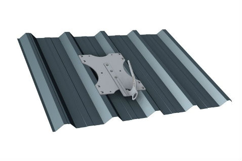 Crochet de sécurité toit en panneaux sandwich et bac acier
